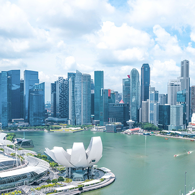 Singapore Business District Skyline — EDB