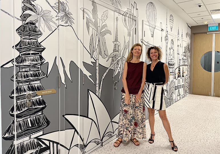 how this french artist gets inspired by singapores flora and fauna 5