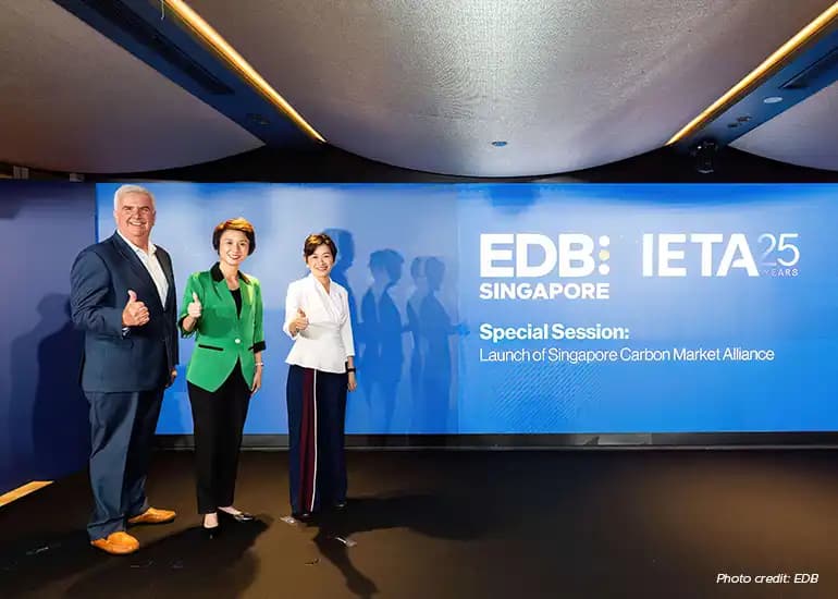edb ieta launch invitation only singapore carbon market alliance connecting carbon credit buyers and sellers content 3