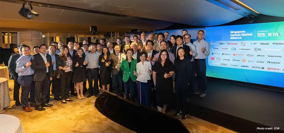 edb ieta launch invitation only singapore carbon market alliance connecting carbon credit buyers and sellers 1170x550