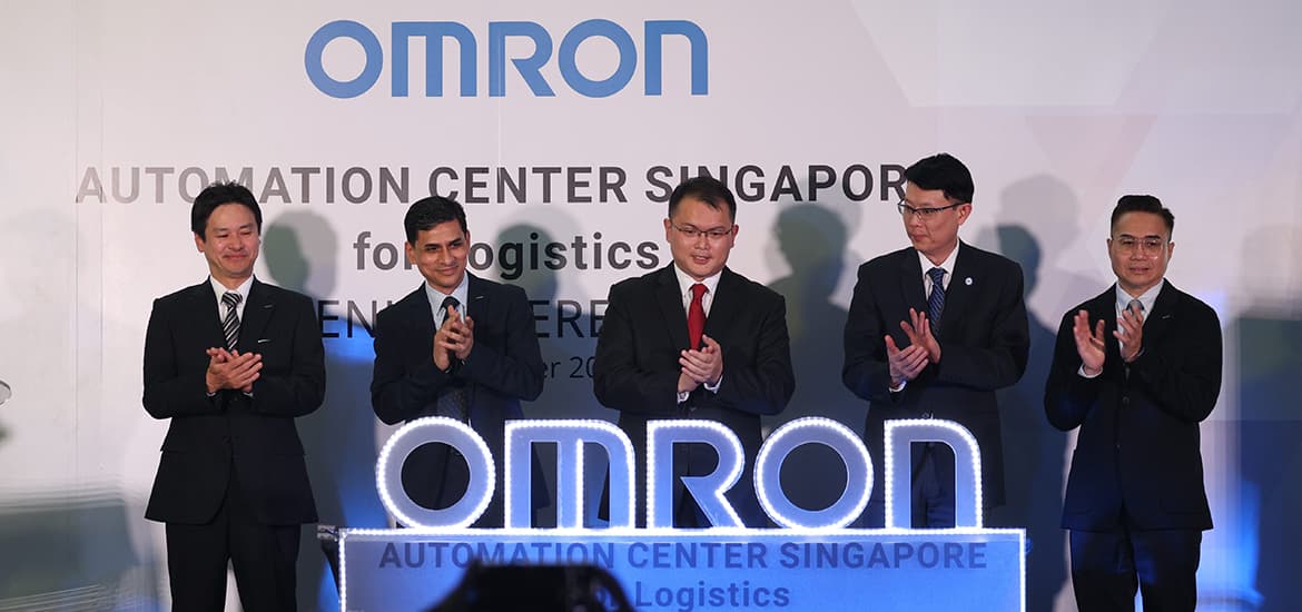 1170x550 OMRON launches automation center Singapore for logistics to embody innovative automation concept