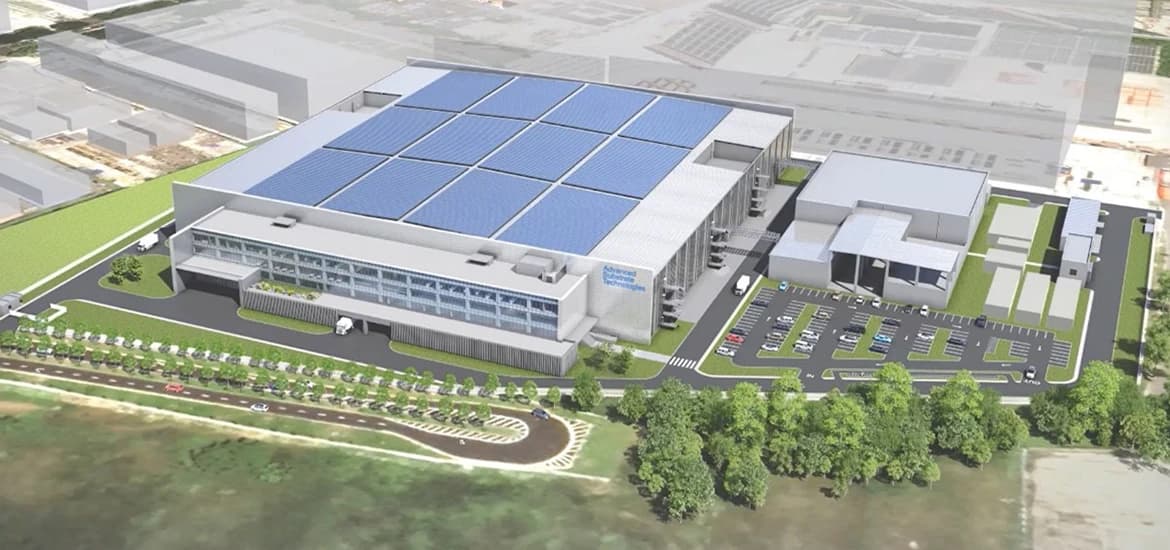 1170x550 AST breaks ground on Singapore facility to produce high end substrates