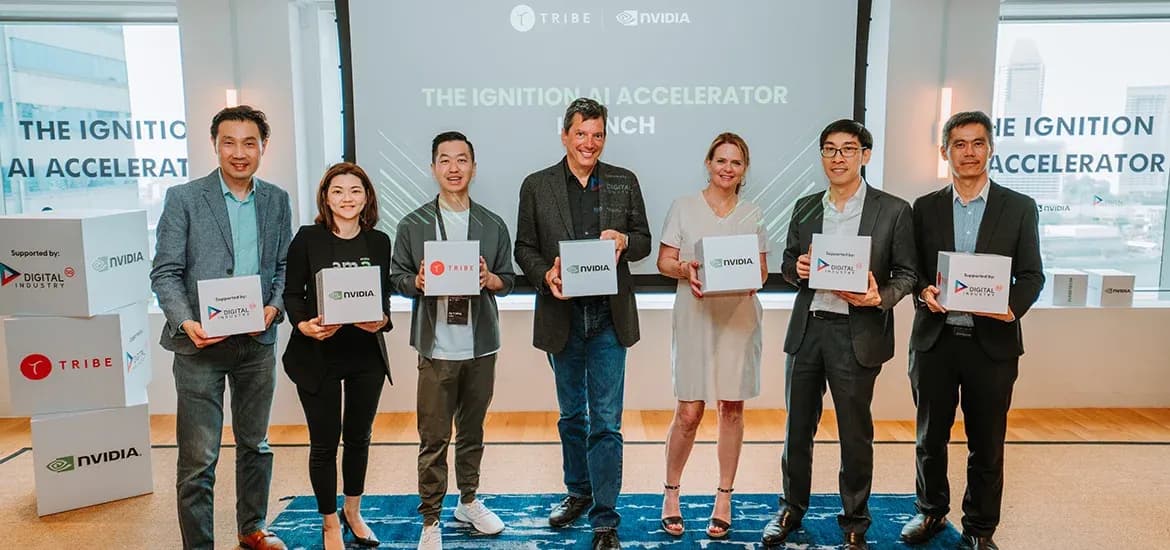 1170x550 New AI Accelerator launches in Singapore with industry support from Tribe DISG and NVIDIA