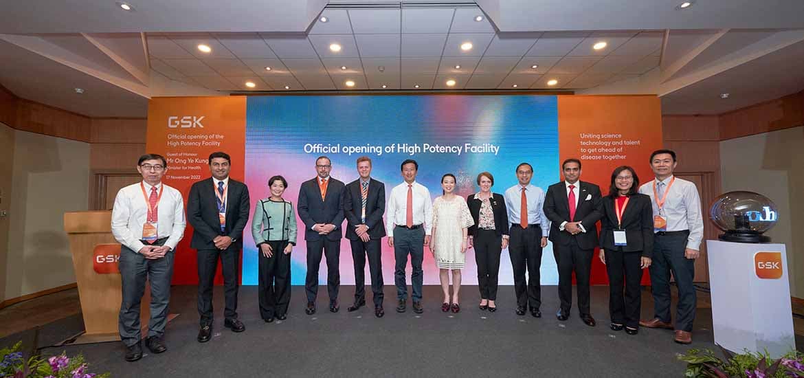 1170x550 GSK opens first in Singapore high potency manufacturing