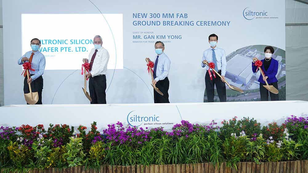 1000x563 Siltronic breaks ground for a new fab in Singapore