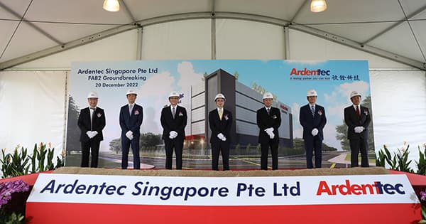 600x315 Ardentec breaks ground for a new test facility in Singapore