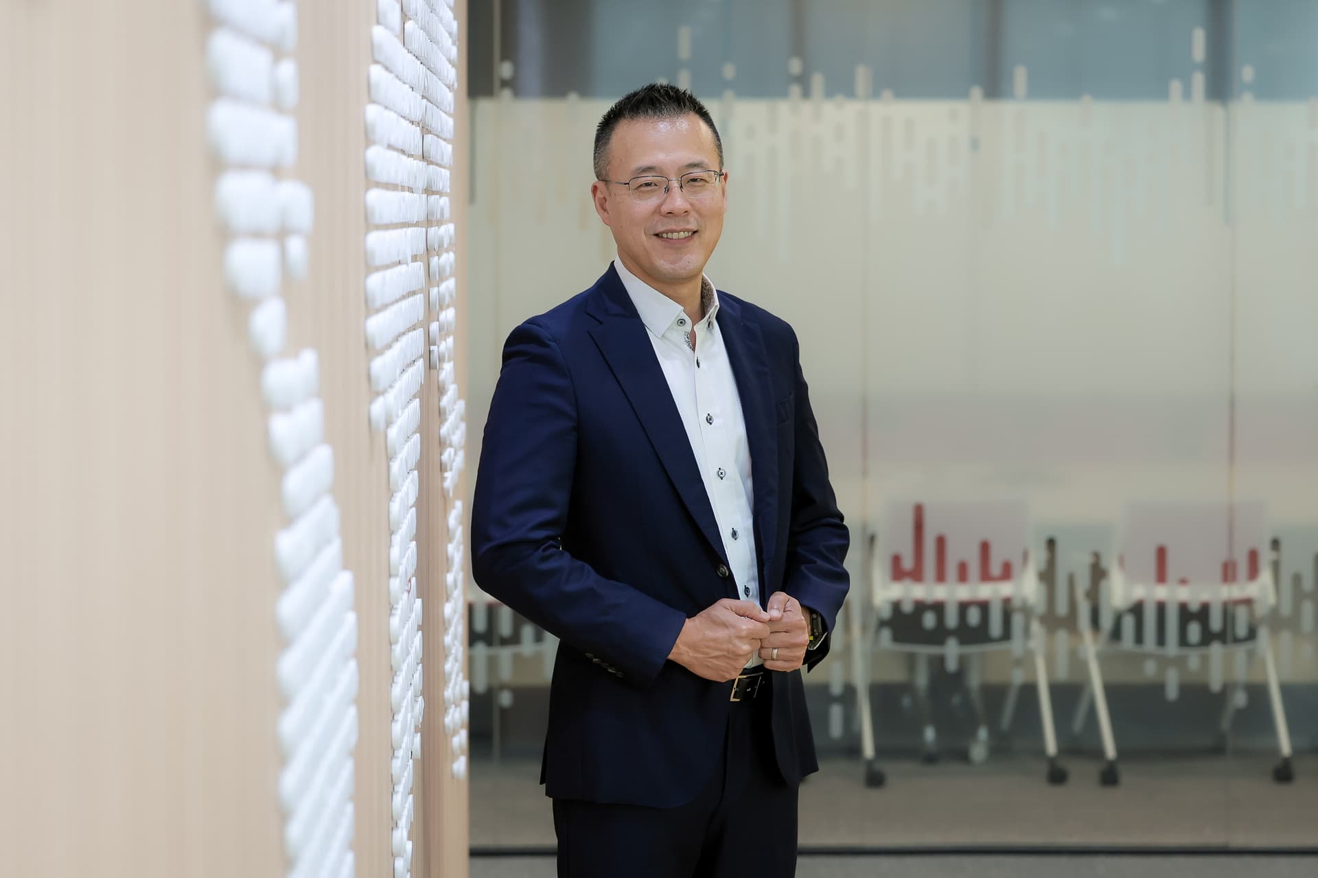 Avepoint CEO Dr Tianyi Jiang in an interview with The Straits Times on March 27, 2026.