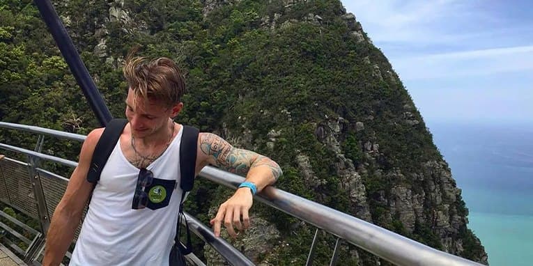 ben travelling to asia for the first time