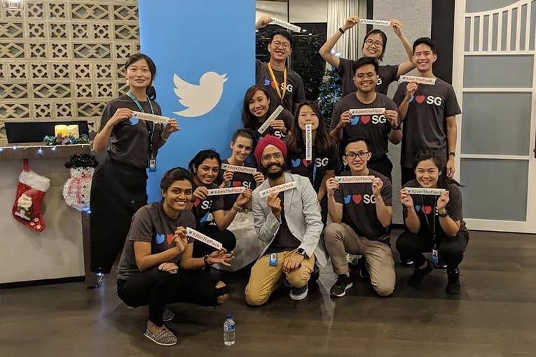 twitter sg employees at data science meetup