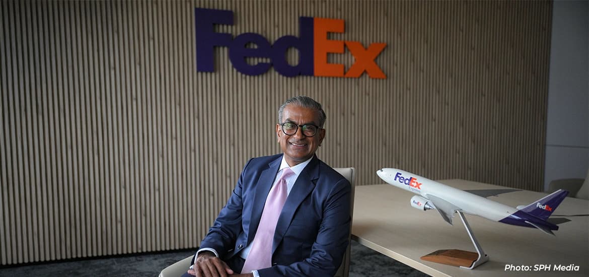 FedEx’s Asia-Pacific president Salil Chari profile image.