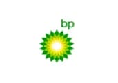 Logo of bp global.