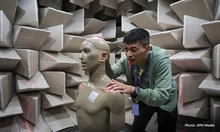 one in seven hearing aids worn globally made in singapore content 2