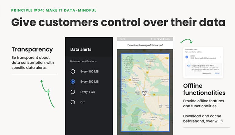 Screens via Google Material io Design