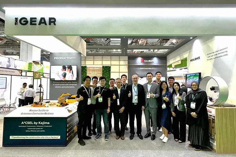Kajima launches technology transfer office in Singapore