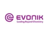 Logo of Evonik.