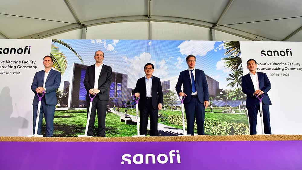 1000x563 Sanofi breaks ground on first of its kind Evolutive Vaccine Facility in Asia