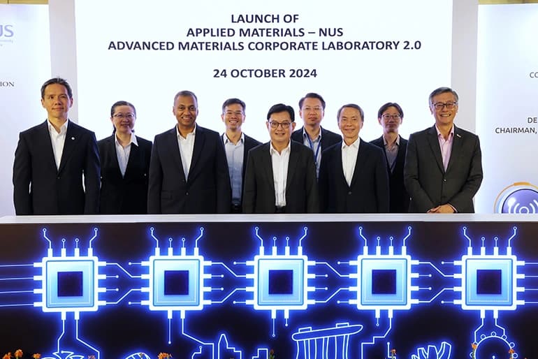 Applied Materials and National University of Singapore expand semiconductor research lab