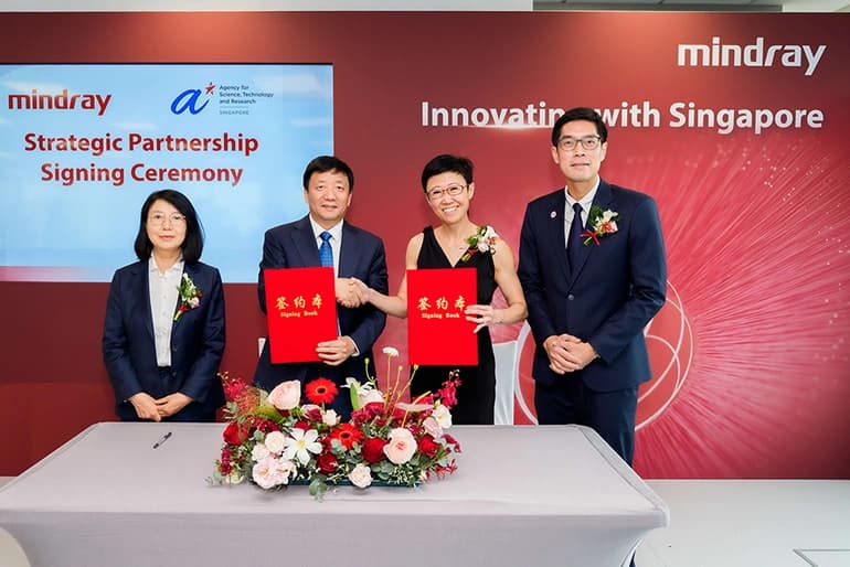 770x514 Mindray Strategic Partnership Signing Ceremony