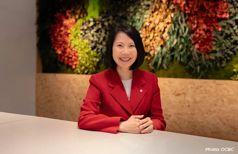 OCBC head of global commercial banking Elaine Heng profile image