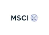 Logo of MSCI.