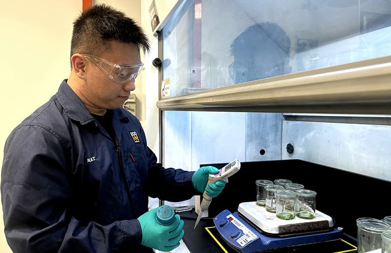 Nathanael Teo, Chemist at ECO-Mastermelt.