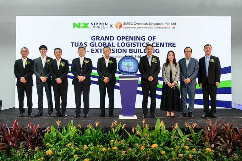 Nippon Express Singapore opens expanded Tuas logistics hub