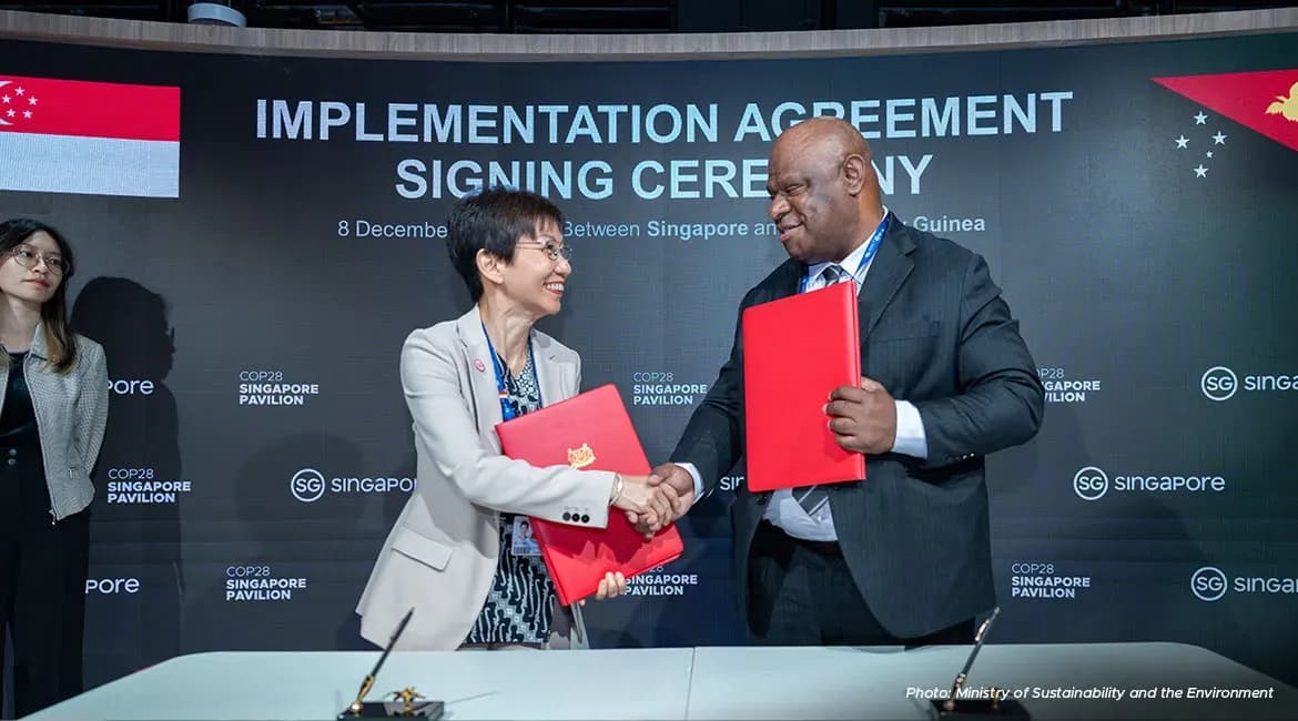 papua new guinea is sole host country on singapores carbon credit eligibility list 1170x550