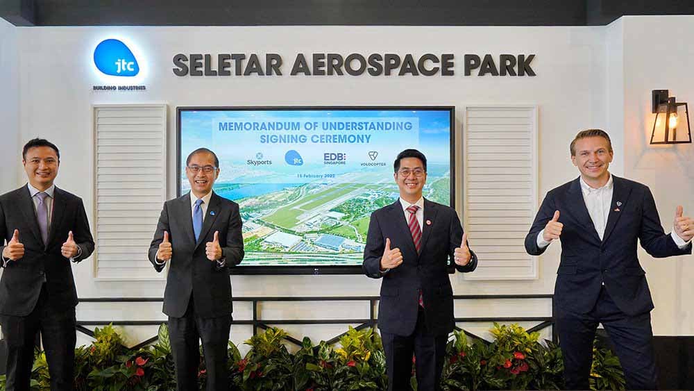 1000x563 Seletar Aerospace Park to Support Advanced Air Mobility Growth