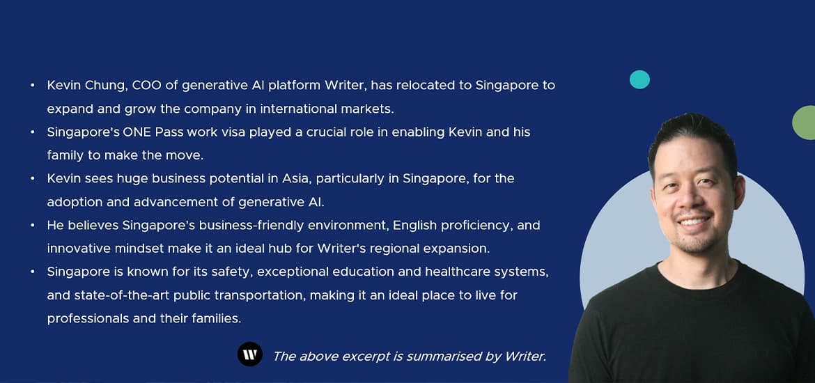 meet kevin chung coo of generative ai platform writer 1170x550 v2