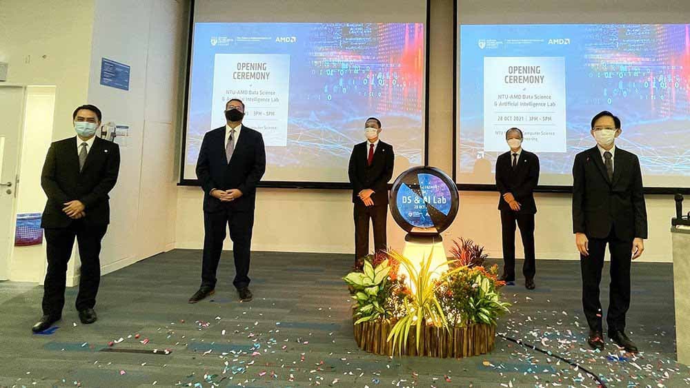 1000x563 NTU Singapore and AMD officially open joint Data Science and Artificial Intelligence Lab