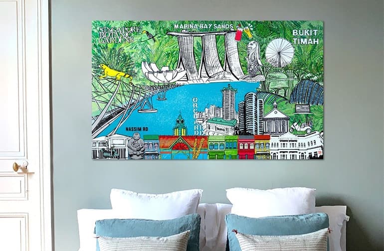 how this french artist gets inspired by singapores flora and fauna 1