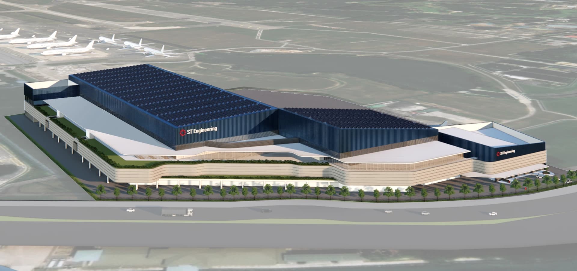 1170x550 Artist impression of the airframe MRO facility at Changi Creek