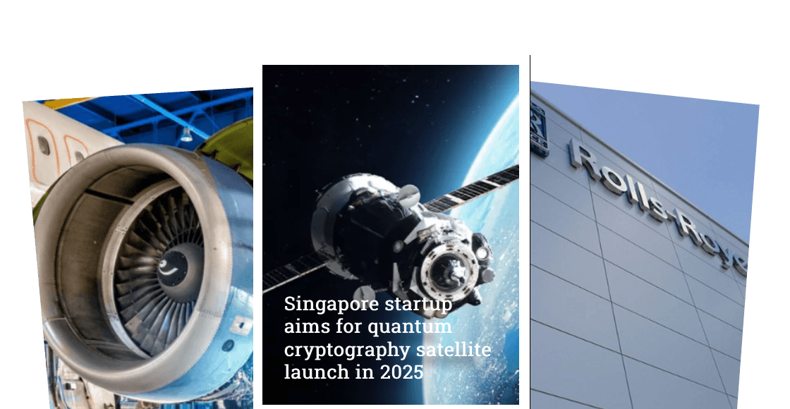 A picture of 3 brochures advertising EDB