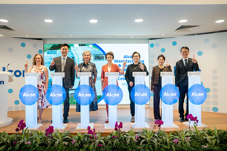 Alcon Marks 20 Years with Tuas Site Expansion