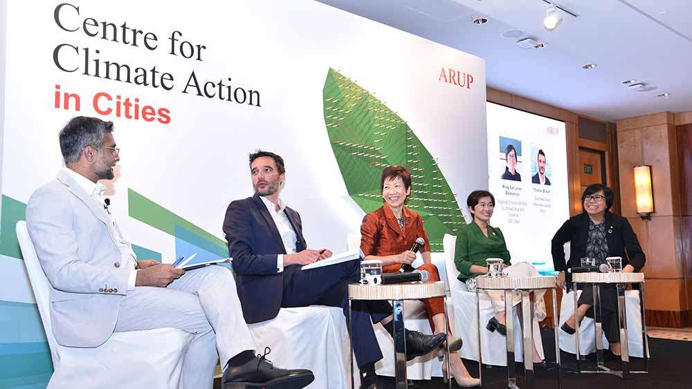 Arup launches ‘Centre for Climate Action in Cities’ with Singapore Economic Development Board