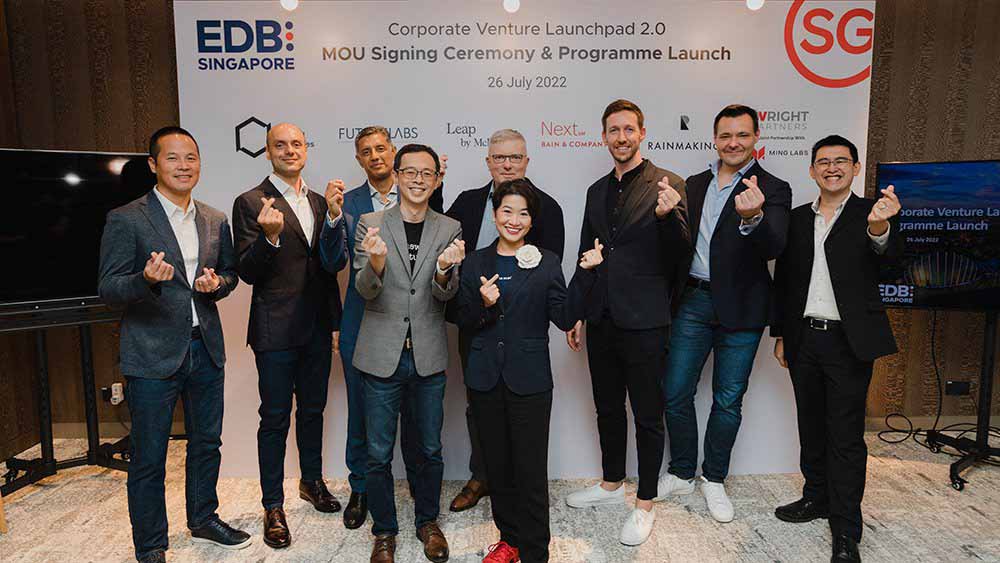 EDB Expands Corporate Venture Building Programme To Support More Companies; Commits Fresh Funding Of S$20 Million