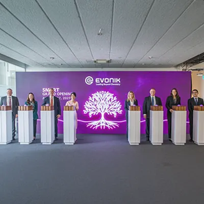 Evonik celebrates opening of world-scale alkoxides plant in Singapore
