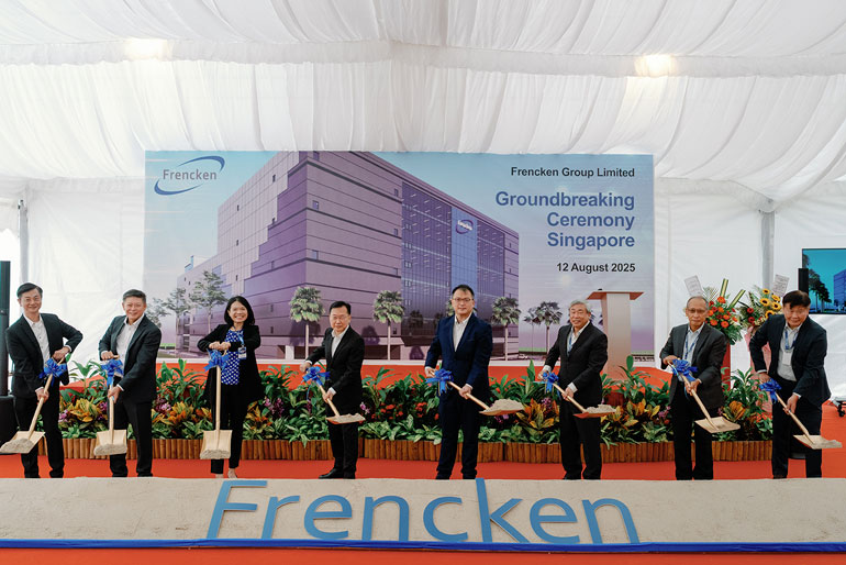 Frencken Group breaks ground on new manufacturing facility in Singapore Groundbreaking for New Facility in Singapore.