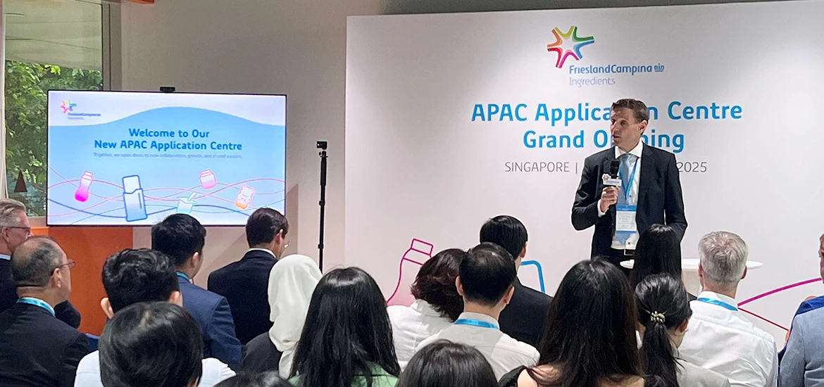 FrieslandCampina Ingredients expands R&D capabilities with new state-of-the-art application centre in Singapore