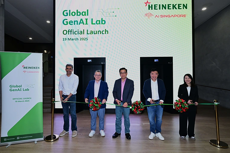 Heineken launches global GenAI lab in Singapore