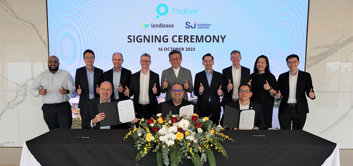 Lendlease unveils Podium for Development – a pioneering digital ecosystem to build better and faster  