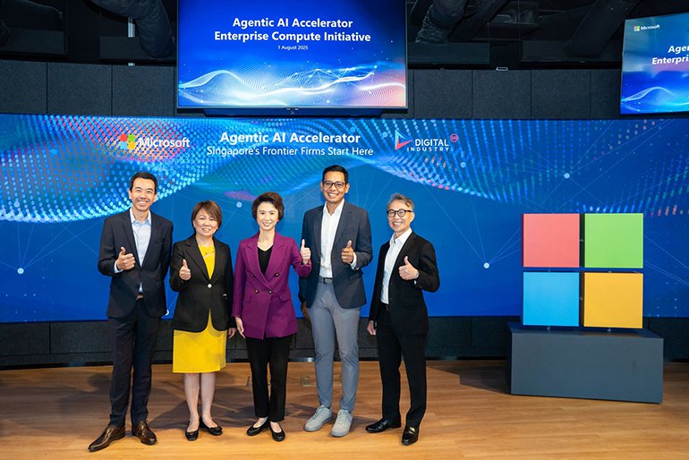 Microsoft and DISG Launch Agentic AI Accelerator to help 300 Singapore businesses in AI transformation as part of the Enterprise Compute Initiative