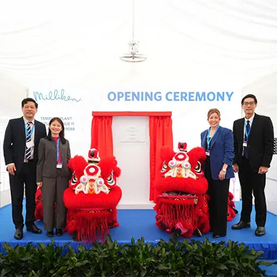Milliken opens new Asia facility to meet rising demand