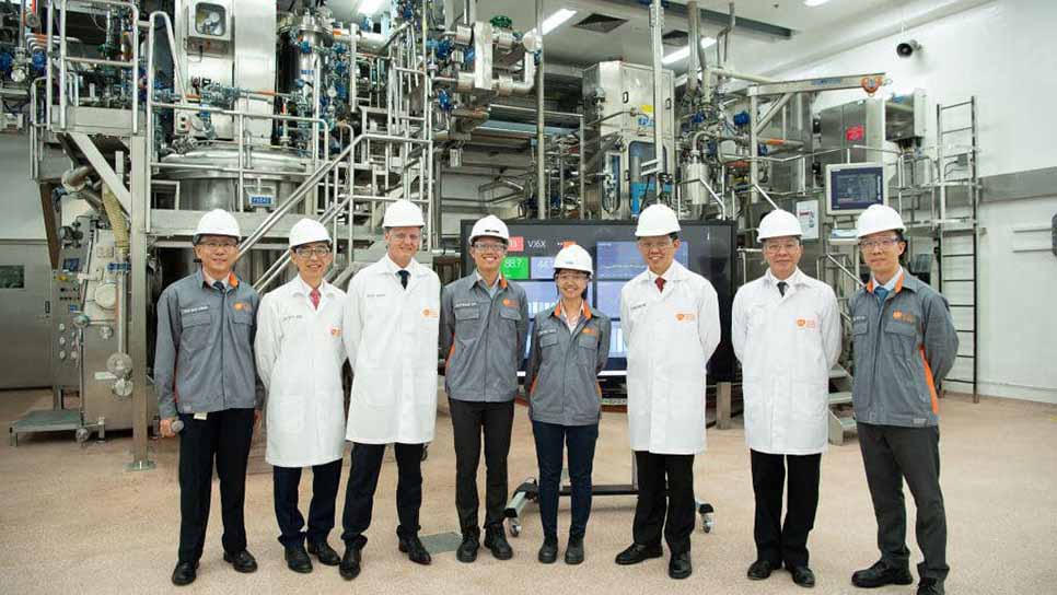 Pharma giant GSK opens $130m manufacturing facility in Singapore