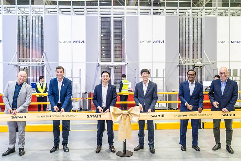 Satair inaugurates new AutoStore system in Singapore to boost logistics speed and scalability as part of global strategy.