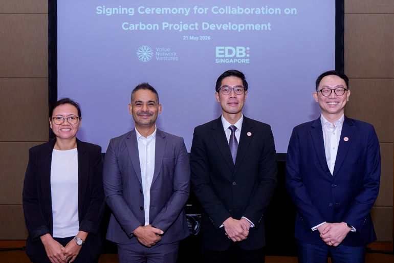 Singapore advances carbon market innovation and financing through Blue Catalyst challenge and new Carbon Project Development Grant awards