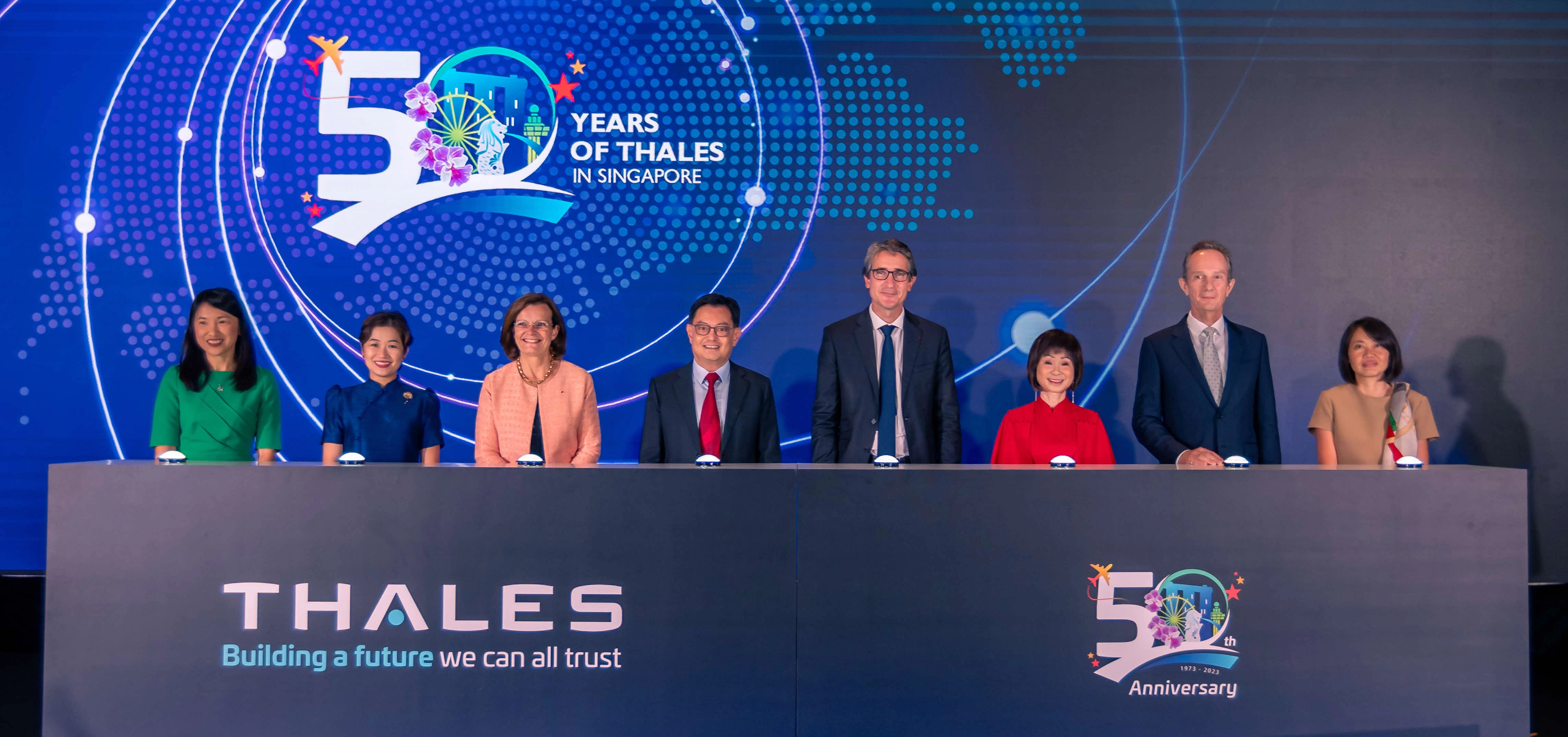 Thales Celebrates 50th Anniversary in Singapore with Investments into Air Traffic Management and Drones