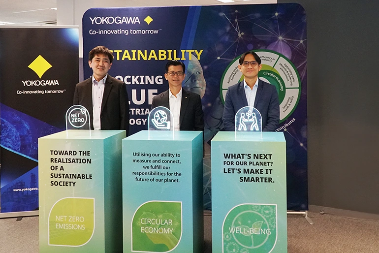 Yokogawa marks 50 Years in Singapore with the launch of Sustainability Incubation Hub
