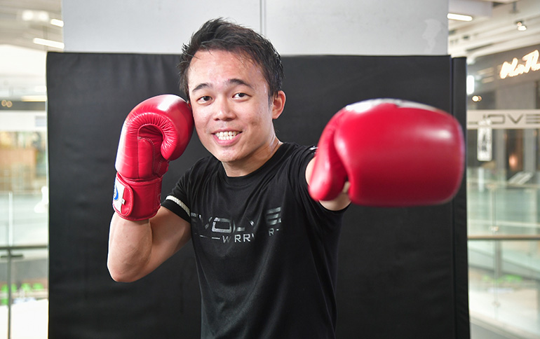 Mr Tobias Leong joined a gym and lost weight after his company introduced a company-wide Recharge Friday programme. 