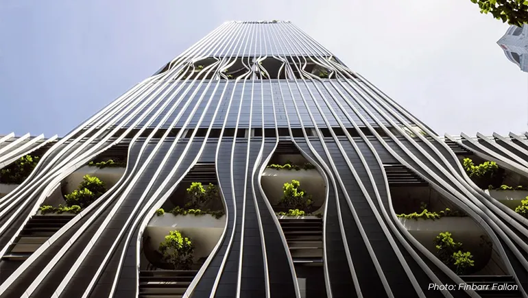 Biophilic icon for a blossoming environmental consciousness